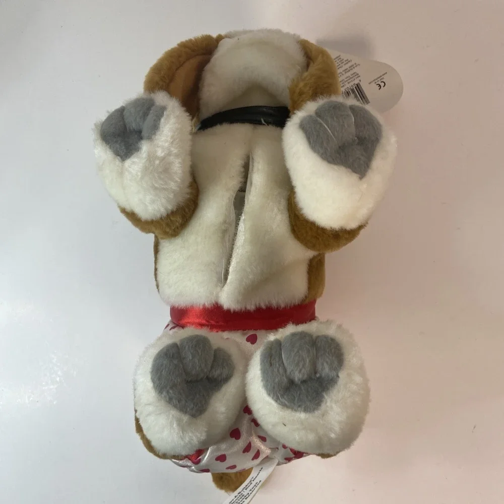 Vtg 2003 Tekky Toys Luv a Bulldog Plush Dog Puppy Sings Lovesick Blues & Wiggles